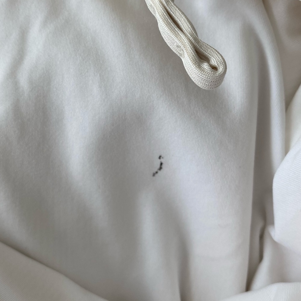 Madewell Cream Second Wave Ribbed Ruffle-strap One-Piece - Picture 8 of 9